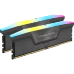 Corsair Vengeance RGB 32GB (2X16) DDR5 DRAM 6000MHz Amd Expo & Intel XMP Memory (10Y Warranty)
