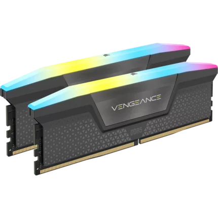 Corsair Vengeance RGB 32GB (2X16) DDR5 DRAM 6000MHz Amd Expo & Intel XMP Memory (10Y Warranty)