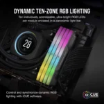 Corsair Vengeance RGB 32GB (2X16) DDR5 DRAM 6000MHz Amd Expo & Intel XMP Memory (10Y Warranty) - Image 3