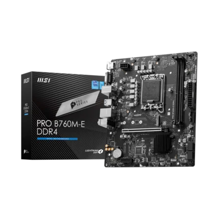 MSI Pro B760M-E DDR4 Motherboard (3Y WARRANTY)