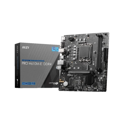 MSI Pro H610M-E DDR4 Motherboard(3Y WARRANTY)