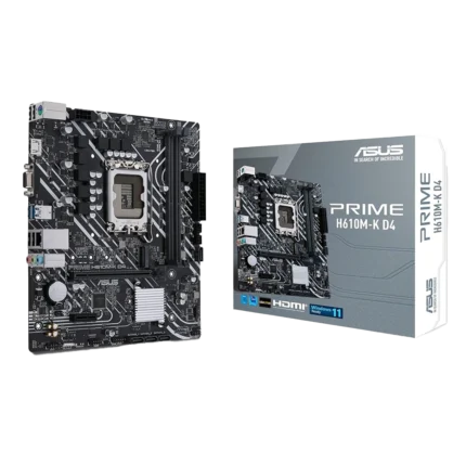 Asus Prime H610M-K D4 Motherboard (3Y WARRANTY)