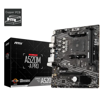 MSI A520M-A Pro Motherboard (3Y WARRANTY)