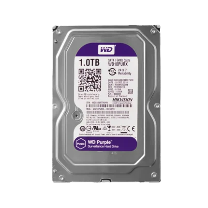 Western Digital Purple 1TB Surveillance Internal Hard Drive (1Y WARRANTY)
