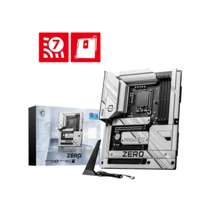 MSI Z790 PROJECT ZERO (WIFI) DDR5 Motherboard (3Y WARRANTY)