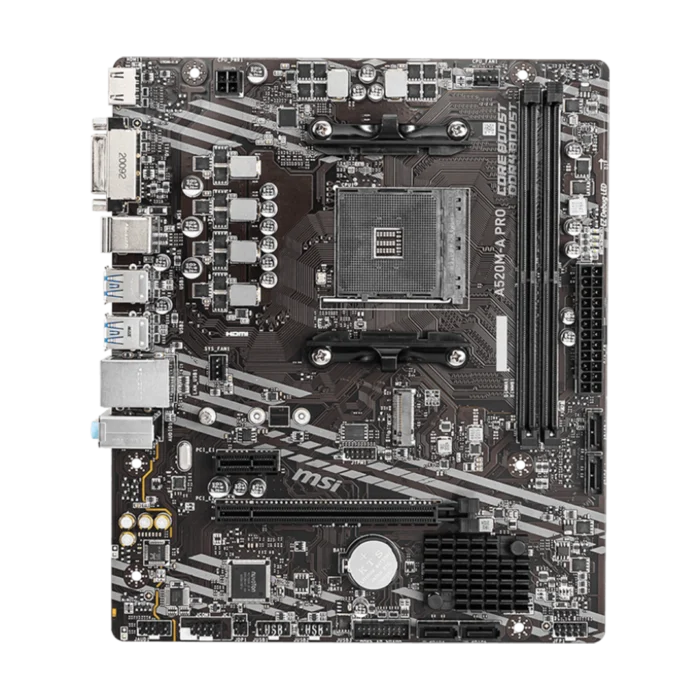 MSI A520M-A Pro Motherboard (3Y WARRANTY) - Image 2