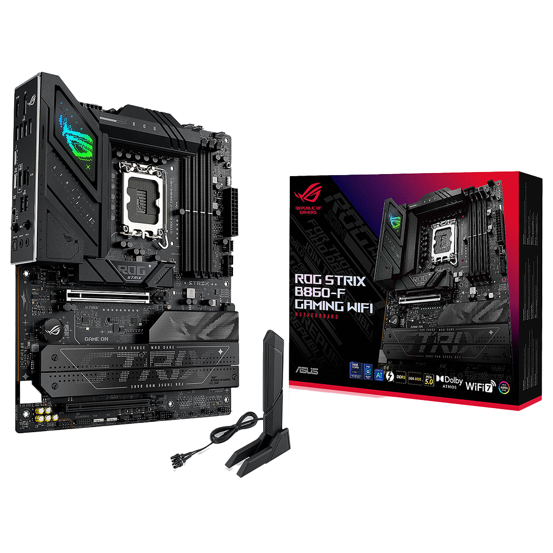 8561gh Asus ROG Strix B860-F Gaming WI-FI (DDR5) Motherboard (3Y WARRANTY) - Image 1