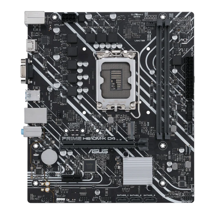 Asus Prime H610M-K D4 Motherboard (3Y WARRANTY) - Image 2