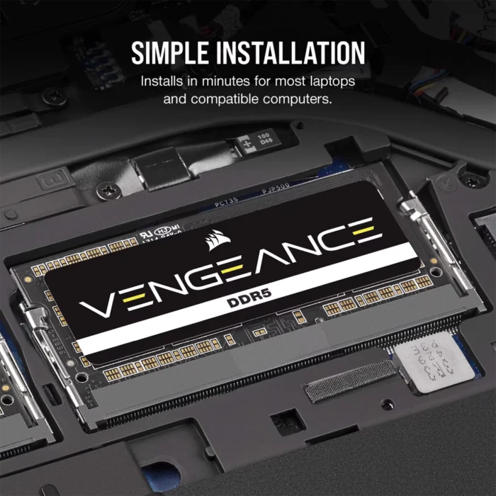 Corsair Vengeance 16GB (1x16GB) DDR5 SO-DIMM 5200MHz Laptop Memory (10 Years Warranty) - Image 3