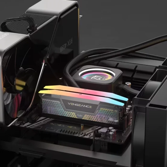 Corsair Vengeance RGB 48GB (2X24) DDR5 CUDIMM DRAM 8200MHz Intel XMP Memory (10Y Warranty) - Image 2