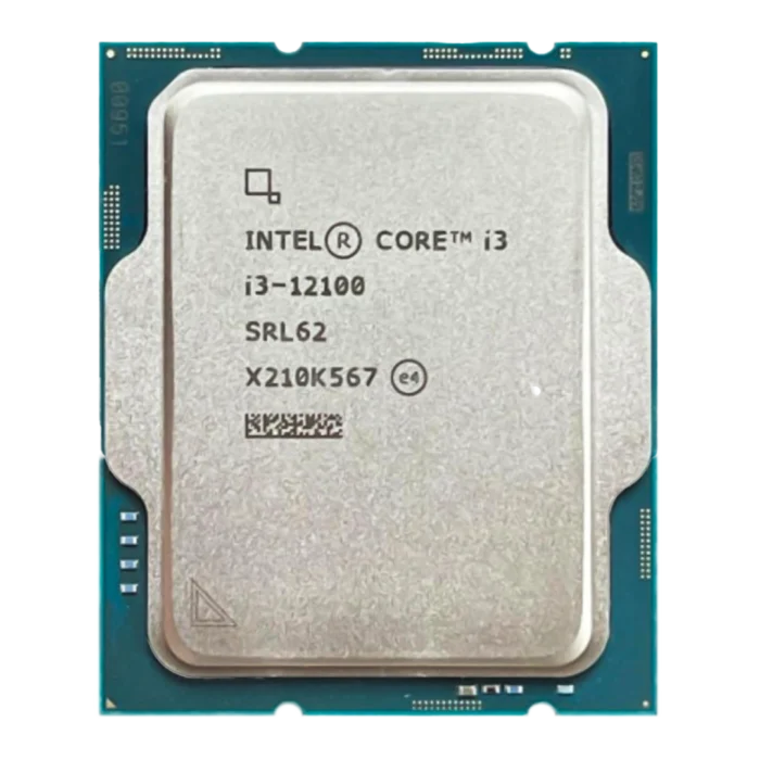 Intel I3-12100 Processor 12MB Cache, 3.30GHz Up To 4.30 GHz (8 Threads, 4 Cores) Desktop Processor ( 3 YEARS WARRANTY ) - Image 2
