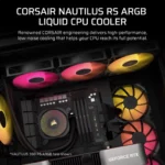 Corsair NAUTILUS ARGB 360mm Liquid CPU Cooler (5Y Warranty) - Image 3