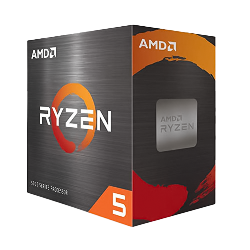 RYZEN AMD Ryzen 5 5500 (6 Cores, 12 Threads) Up To 4.2GHz Desktop Processor -WITHOUT BOX/FAN (3Y WARRANTY) - Image 1