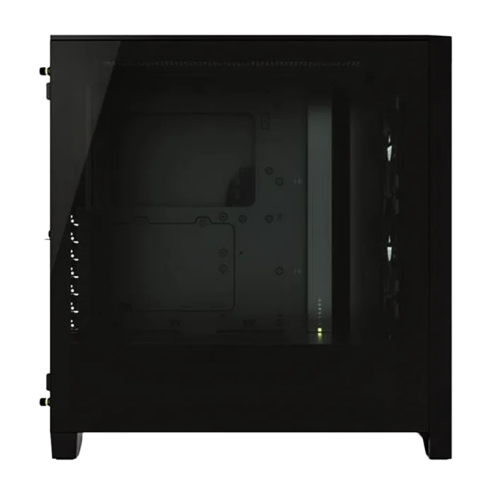 Corsair ICUE 4000X RGB Tempered Glass Mid-Tower ATX Case - Black (2Y Warranty) - Image 3