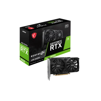 MSI GeForce RTX 3050 VENTUS 2X 6GB OC Graphics Card (3Y Warranty)