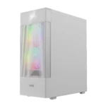 Gamdias Aura GC5 Elite With Digital Display ARGB Mid-Tower Case White. - Image 3