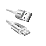 UGREEN 1 Meter USB to Lightning Alu Case – MFI Certified Braided Lightning Cable – US199 - 60161 - Image 2