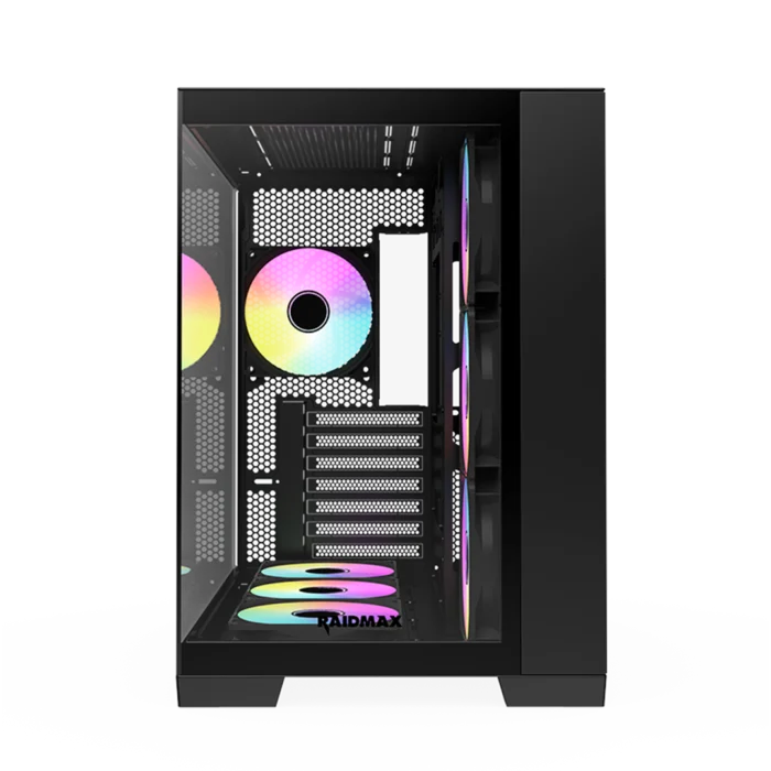Raidmax Infinita i610 RGB Dual Chamber Mid-Tower Gaming Case - Image 2