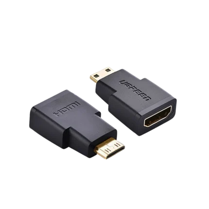 UGREEN Mini HDMI Male to HDMI Female Connector – 20101 - 20101 (1Y WARRANTY)