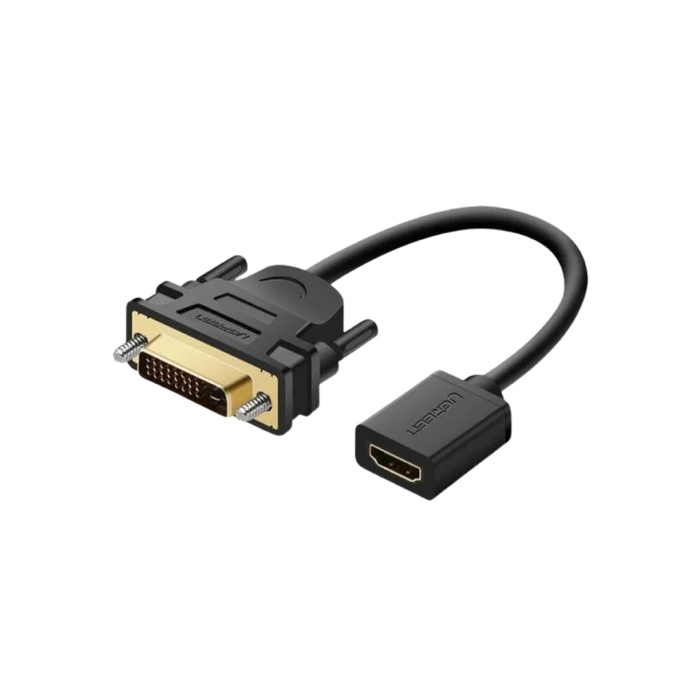 UGREEN DVI Male to HDMI Female Adapter Cable 22cm – 20118 - 20118 (1Y WARRANTY) - Image 2