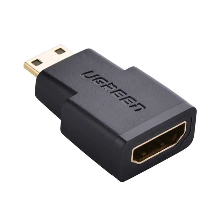 UGREEN Mini HDMI Male to HDMI Female Connector – 20101 - 20101 (1Y WARRANTY) - Image 2