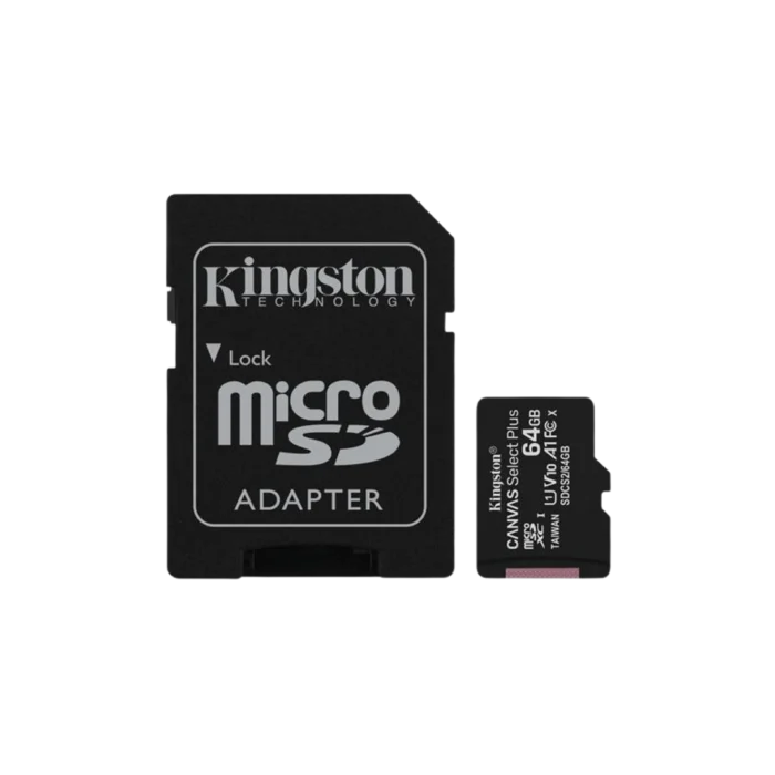 KINGSTON CANVAS SELECT PLUS 100MB/S 64 GB MICRO SD CARD (3Y WARRANTY) - Image 2