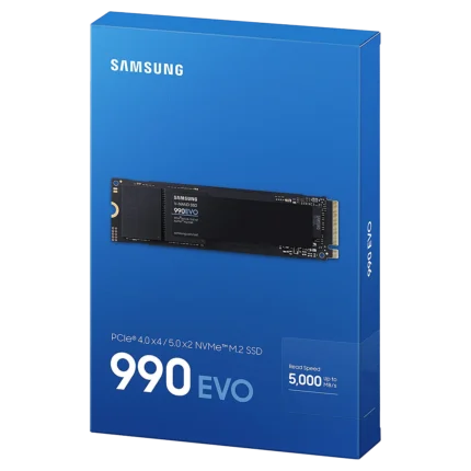 Samsung 990 Evo 2TB PCIE 4.0/5.0 NVME M.2 SSD (3Y WARRANT)