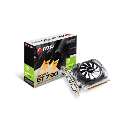 MSI Gaming GeForce GT 730 4GB GDRR3 Low Profile Graphics Card (3Y Warranty)