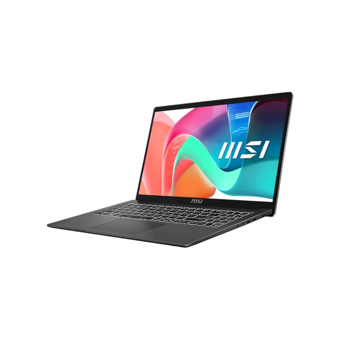 MSI Modern 15 F13MG 826XLK Intel I5- 1334U | Iris Xe Graphics | 8GB DDR4 3200MHz | 512GB Gen4 NVMe M.2 SSD | 15.6" Inch FHD Display | Urban Silver| (2Y WARRANTY) - Image 2
