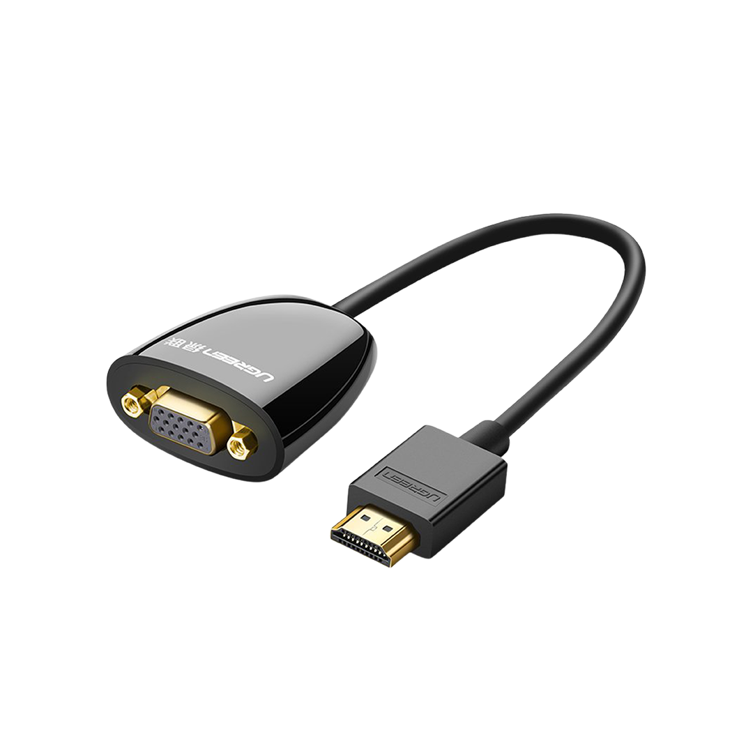 21 UGREEN HDMI to VGA Converter without Audio – MM105 - 40253 (1Y WARRANTY) - Image 1