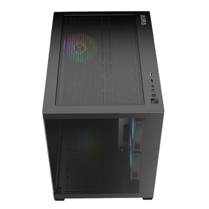 Gamdias Aura GC10M V2 ARGB Micro-Tower Case - Image 2