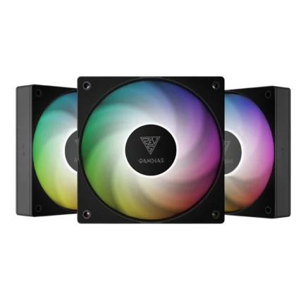 Gamdias NOTUS M1-1203 120mm ARGB 3 Fan Pack
