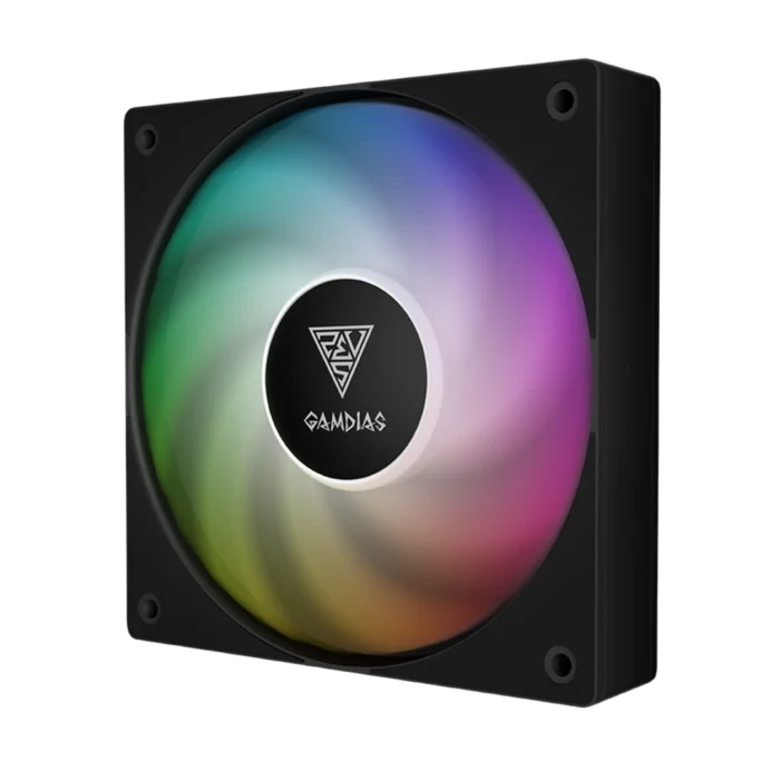 Gamdias NOTUS M1-1203 120mm ARGB 3 Fan Pack - Image 2