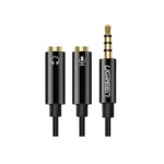 UGREEN 3.5mm Male To Dual 3.5mm Female Headset Splitter - 30620