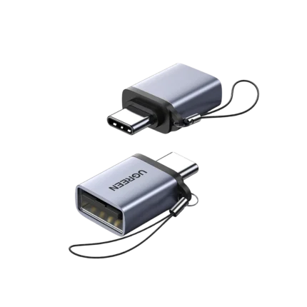 UGREEN Type-C 3.1 Male To USB 3.0 A Female Aluminum OTG Adapter – US270 - 50283 (1Y WARRANTY)
