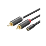 UGREEN 3 Meter 3.5mm Female to 2 RCA Male Audio Cable – AV102 - 10512 - Image 2