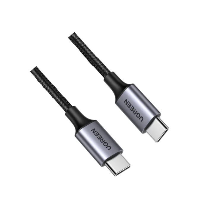 UGREEN 2 Meter Type-C to Type-C 60W Nylon Braided Cable - 50152 - Image 2