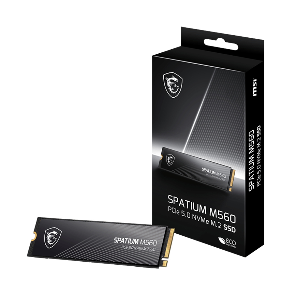 Meta Computers MSI Spatium M560 2TB PCIE 5.0 NVME M.2 SSD (5Y WARRANTY) | Meta ...