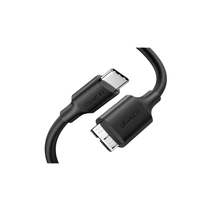 UGREEN 1 Meter USB-C to Micro B Cable (Black) - 20103 - Image 2