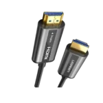 UGREEN 40 Meter 4K Optical Fiber HDMI Cable Male to Male Zinc Alloy Shell Black – HD132 - 50218