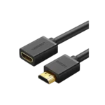 UGREEN 1 Meter 4K HDMI Male to Female Extension Cable – HD107 - 10141 - Image 2