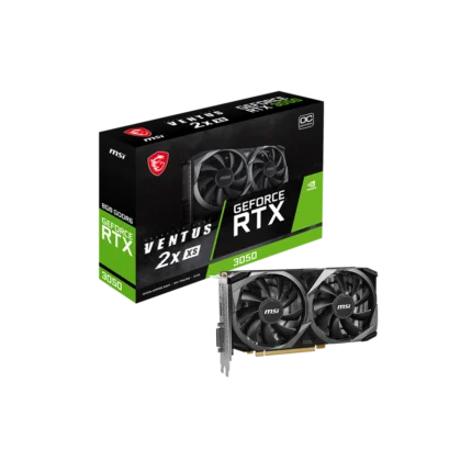 MSI GeForce RTX 3050 VENTUS 2X XS 8GB OC Graphics Card (3Y WARRANTY)