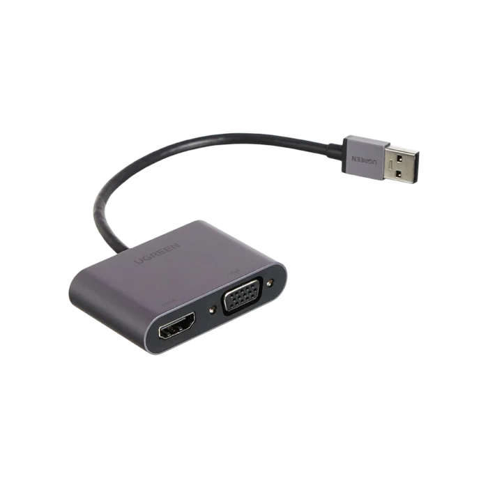 UGREEN USB 3.0 to HDMI+VGA Converter – CM449 - 20518 (1Y WARRANTY) - Image 2