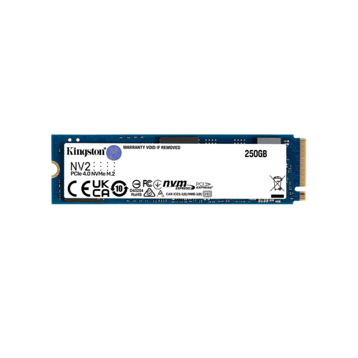 KINGSTON NV2 250GB PCIE 4.0 NVME M.2 SSD (3Y WARRANTY) - Image 2