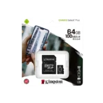 KINGSTON CANVAS SELECT PLUS 100MB/S 64 GB MICRO SD CARD (3Y WARRANTY)