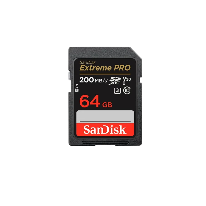 SANDISK 64 GB EXTREME PRO UHS-1 SDXC 200 MB/S MEMORY CARD (3Y WARRANTY) - Image 2