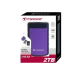 Transcend StoreJet 25H3 2TB USB 3.1 Gen1 Portable Hard Disk (2Y WARRANTY)