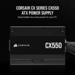 Corsair CX550 80 Plus Bronze Certified Power Supply (5Y WARRANTY) - Image 3