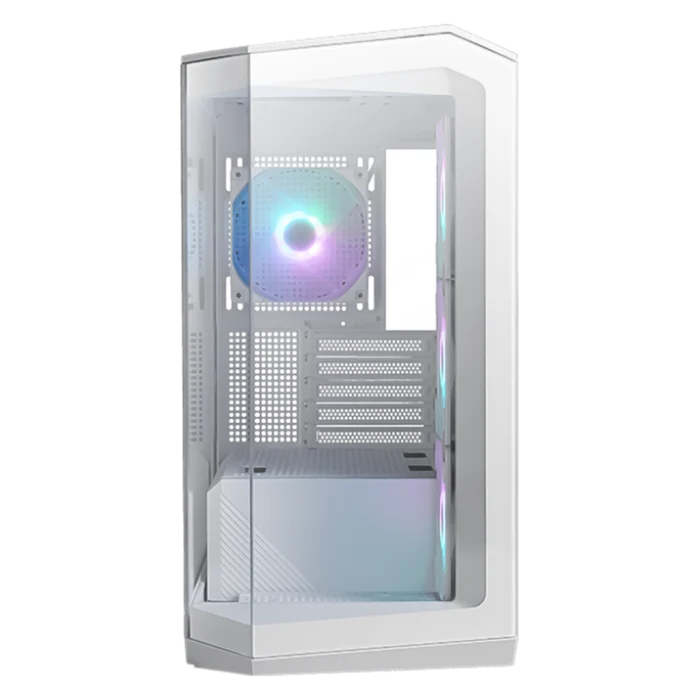 MSI MAG Pano M100R PZ Mid-Tower White Case (2Y Warranty) - Image 2