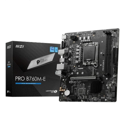 MSI B760M-E Pro DDR5 Motherboard (3Y WARRANTY)